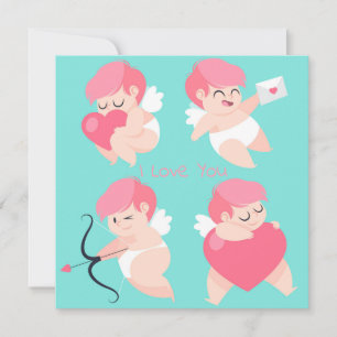 Cute Valentine's Day Holiday Card
