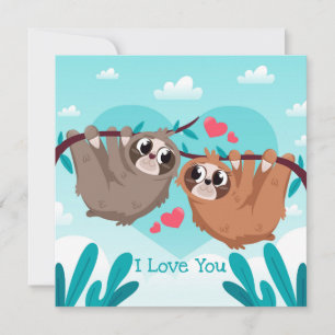 Cute Valentine's Day Holiday Card