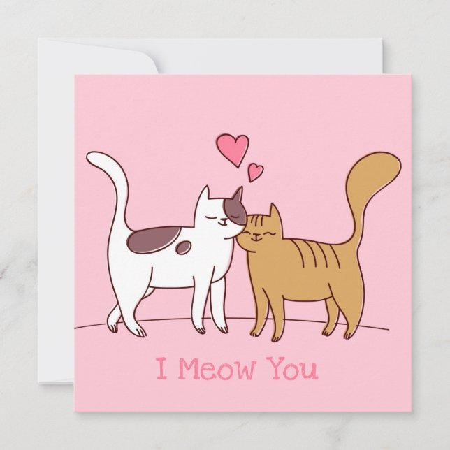 Cute Valentine's Day Holiday Card (Front)