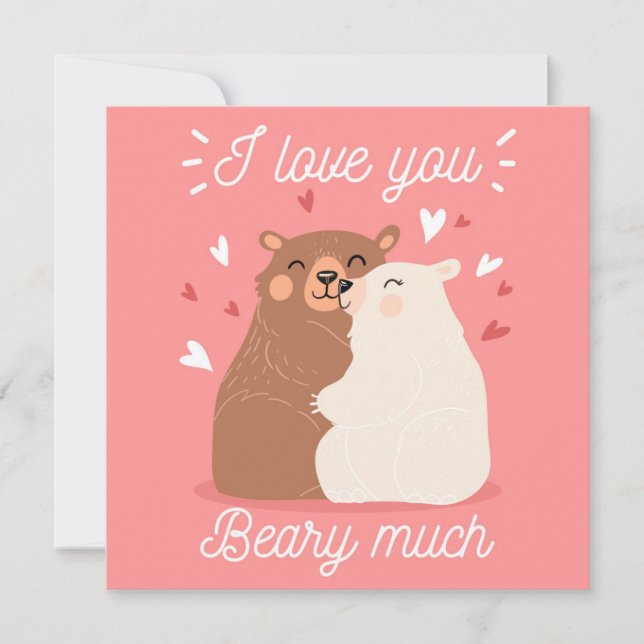 Cute Valentine's Day Holiday Card (Front)