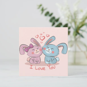 Cute Valentine's Day Holiday Card