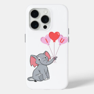 cute Valentine's Day I love you heart iPhone 15 Pro Case