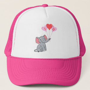 cute Valentine's Day I love you heart Trucker Hat