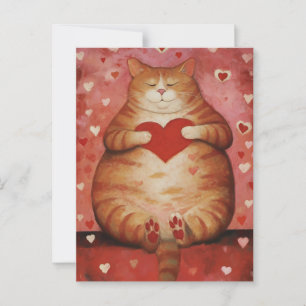 Cute Valentines Day Postcard