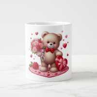 Cute Valentine's Day Teddy Bear