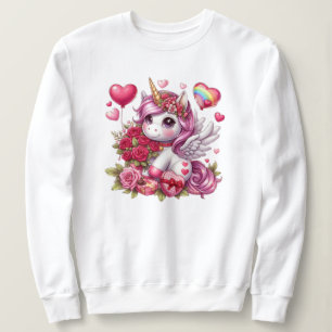 Cute Valentine's day unicorn Sweatshirt