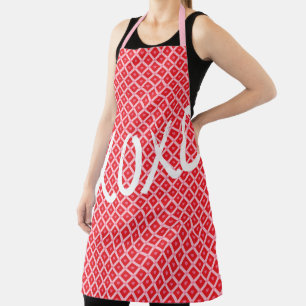 Cute Valentine's Day XOXO Apron