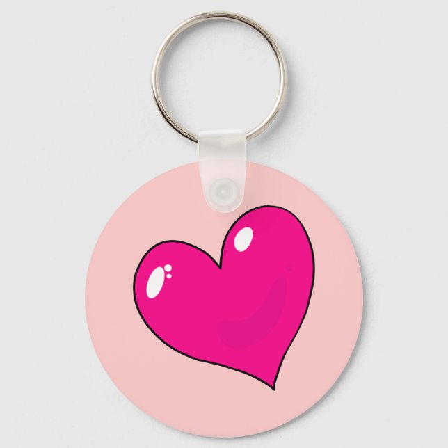 Cute Valentines Key Ring (Front)