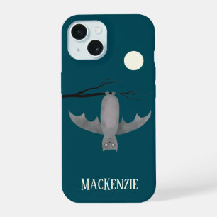 Cute Vampire Bat Personalised iPhone 15 Case