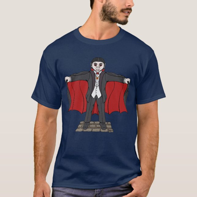 Cute Vampire/Dracula T-Shirt (Front)