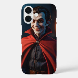 Cute Vampire Halloween iPhone 16 Case