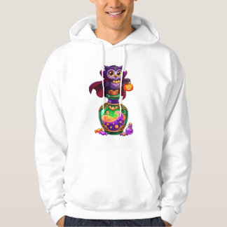 Cute Vampire Owl Magic Potion Halloween Hoodie