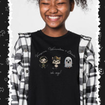 Cute Vampire, Werewolf and Ghost Halloween