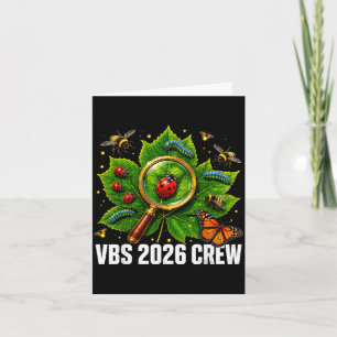 Cute vbs 2026 backyard bugs matching vacation card
