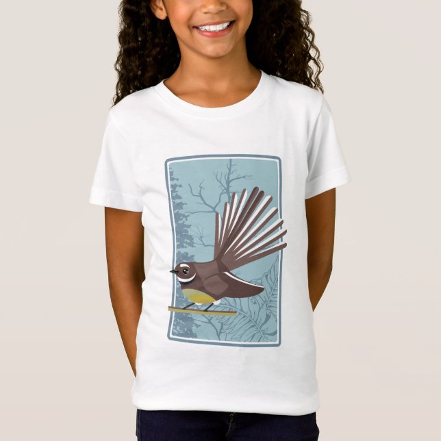 Cute vector fantail T-Shirt (Front)