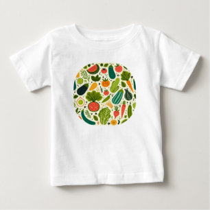 Cute Vegetables Baby T-Shirt