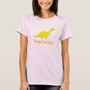 Cute Vegetarian Dinosaur T-Shirt