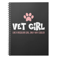 Cute Veterinarian Girl Vet Tech Woman Animal lover