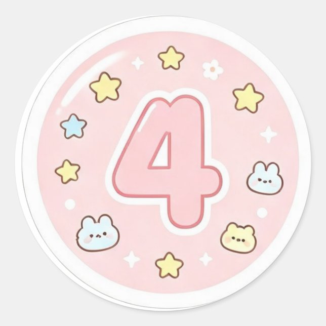 Cute Vibe Shaka Hand Sign Sticker Sheet (Front)