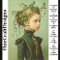 Cute Victorian Girl & Vines & Birds BD9 Decoupage