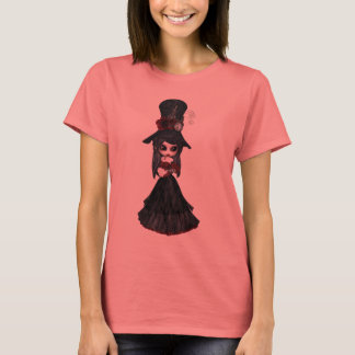Cute Victorian Steampunk Goth Girl T-Shirt