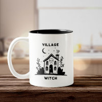 Cute Village Witch Whimsical Witch House