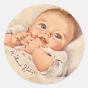 Cute Vintage Baby sticker