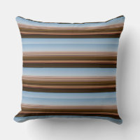 Cute vintage blue brown stripes