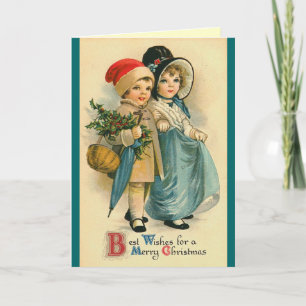 Cute Vintage Christmas Card