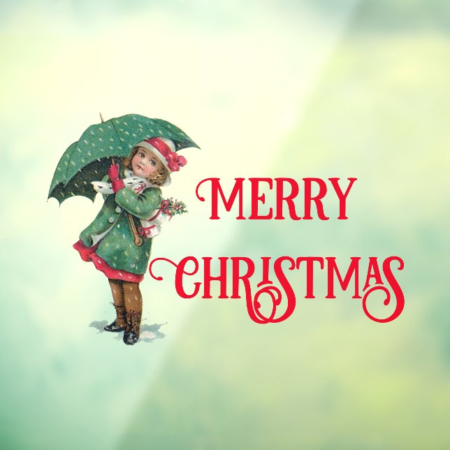 Cute Vintage Christmas Girl Custom (Sheet 3)