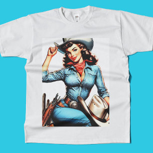 Cute Vintage Country Girl T-Shirt