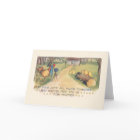 Cute Vintage Easter Chicks Posing for Family Photo