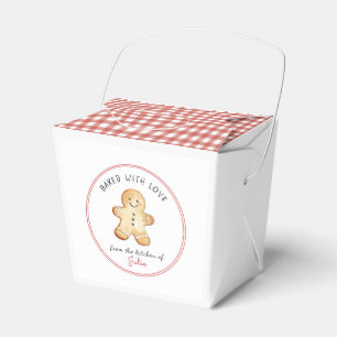 Cute vintage Ginger bread cookie man  Favour Box