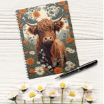 Cute Vintage Highland Cow  Notebook<br><div class="desc">Experience rustic charm with this Cute Vintage Highland Cow Notebook. Adorned with an adorable vintage-inspired illustration of a Highland cow,  this notebook adds a touch of whimsy to your writing endeavours. Capture your thoughts,  ideas,  and sketches in a notebook that embodies your unique taste and appreciation for timeless beauty.</div>