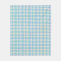 Cute Vintage Light Blue Gingham Plaid Pattern
