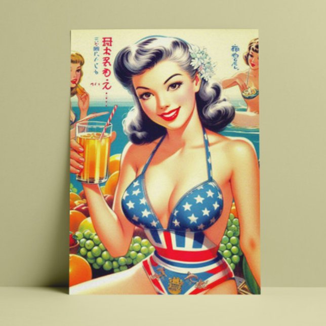 Cute Vintage Oriental Girls Postcard (Creator Uploaded)