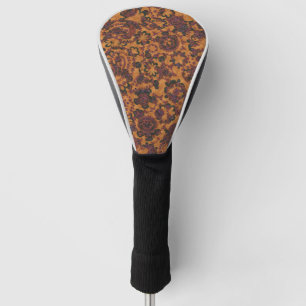Cute vintage paisley patterns golf head cover