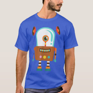 Cute Vintage Robot& GiftUnique Retro Robot Art  T-Shirt