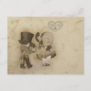 Cute Vintage Valentine's Day Postcard