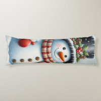 Cute, Vintage/Whimsical Christmas/winter snowman