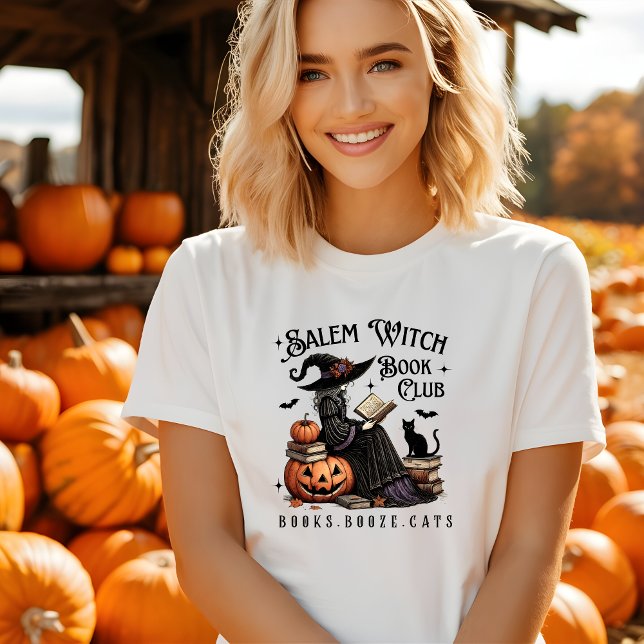 Cute Vintage Witch Book Club Tshirt (Creator Uploaded)