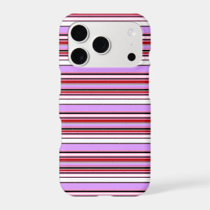 Cute violet red stripes