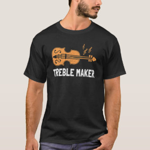 Cute Violinist For Men Women Violin Music Viola P T-Shirt