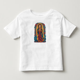 Cute Virgin of Guadalupe Toddler's Tee Shirt