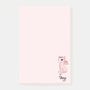 Cute Virgo Dragon design zodiac Post-it Notes