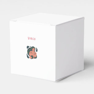 Cute Virgo, zodiac, star sign print Favour Box