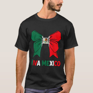 Cute viva mexico toddler girls mexican flag T-Shirt