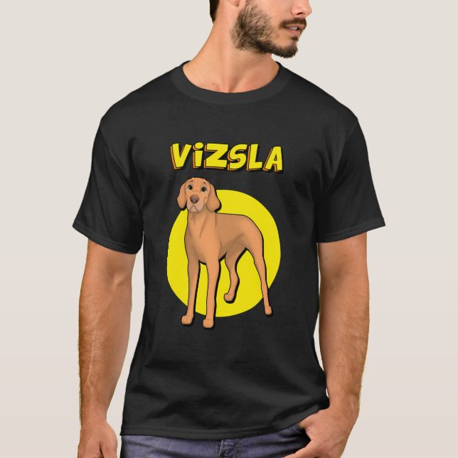 Cute Vizsla T-Shirt (Front)