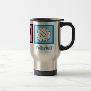 Cute Volleyball Travel Mug