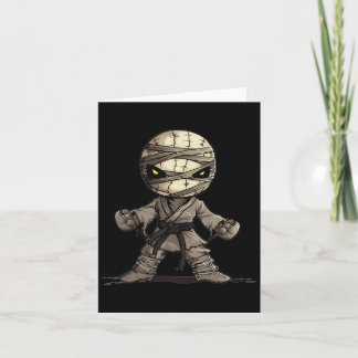 Cute Voodoo Doll Karate  Card